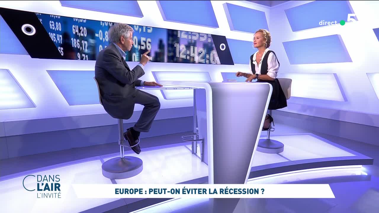 L'invite de C dans l'air - Alain Minc - Europe : peut on eviter une recession