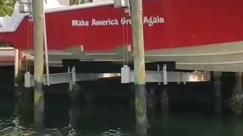 That MAGA boat talks funny