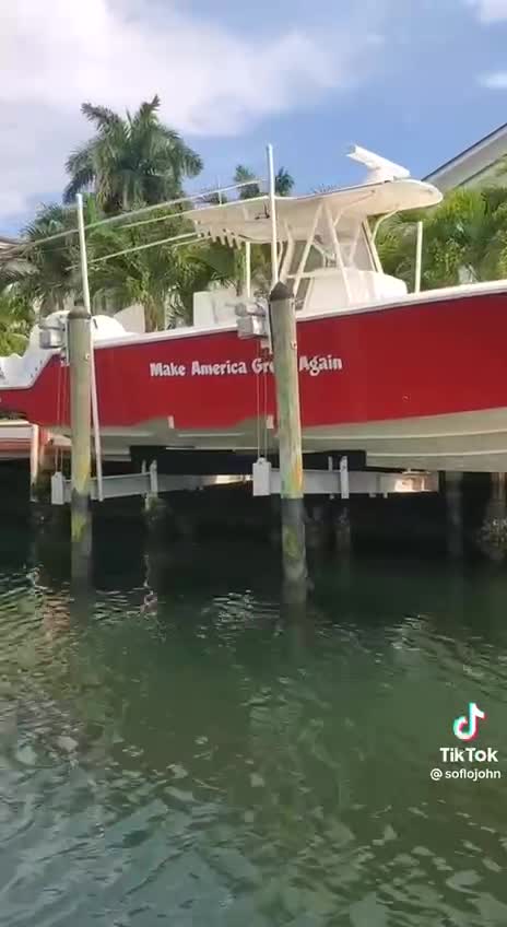 That MAGA boat talks funny