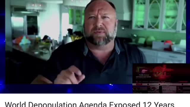 World depopulation agenda exposed 12 years before Covid.