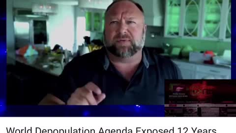 World depopulation agenda exposed 12 years before Covid.