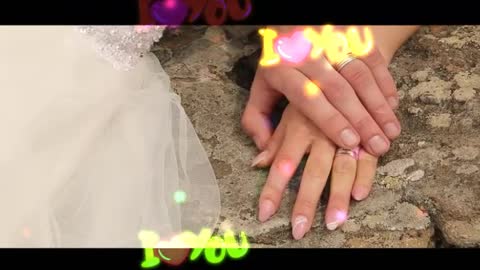 ❤ Hands wedding bride.