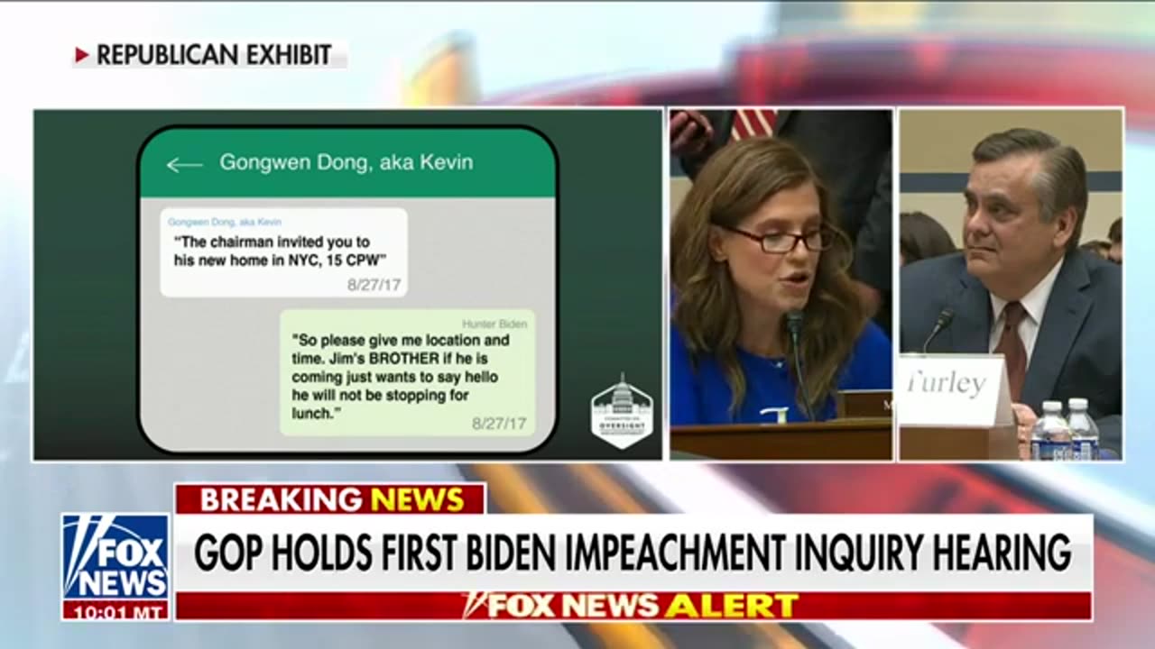 Rep Nancy Mace in Biden Impeachment: "I also want to add 'betraying your country is TREASON..'”