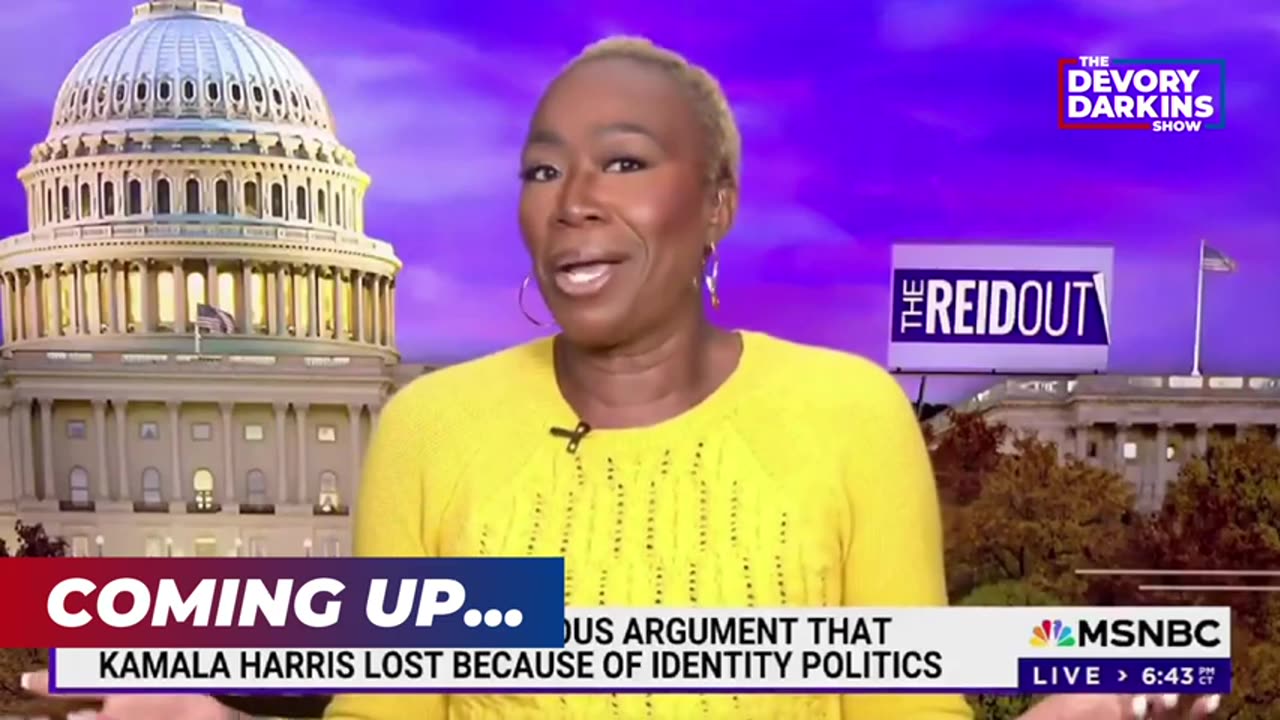 DeVory Darkins - Joy Reid DROPS BOMB on Progressive White Women