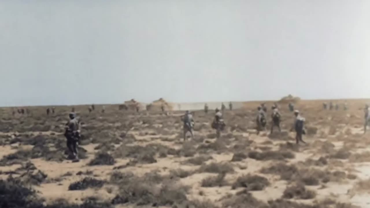 El Alamein, Afrika Korps & British, WW2