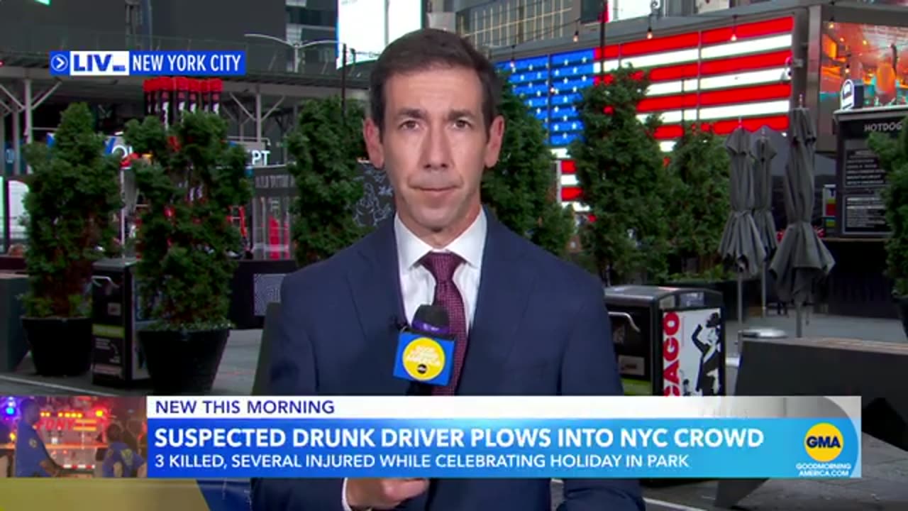 3 de*ad, 7 injured after suspected drunk driver crashes into crowd in New York ABC News