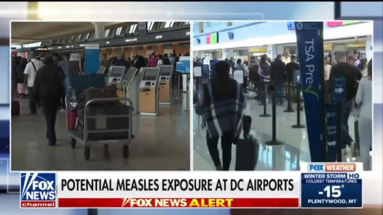 Health officials warn travelers at Dulles and Reagan airports