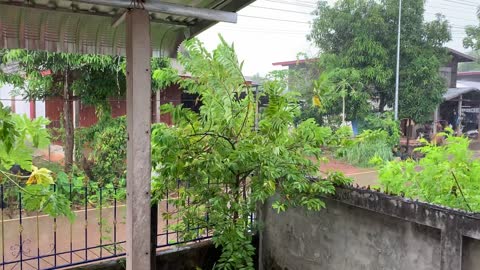 Thailand Rain Storm