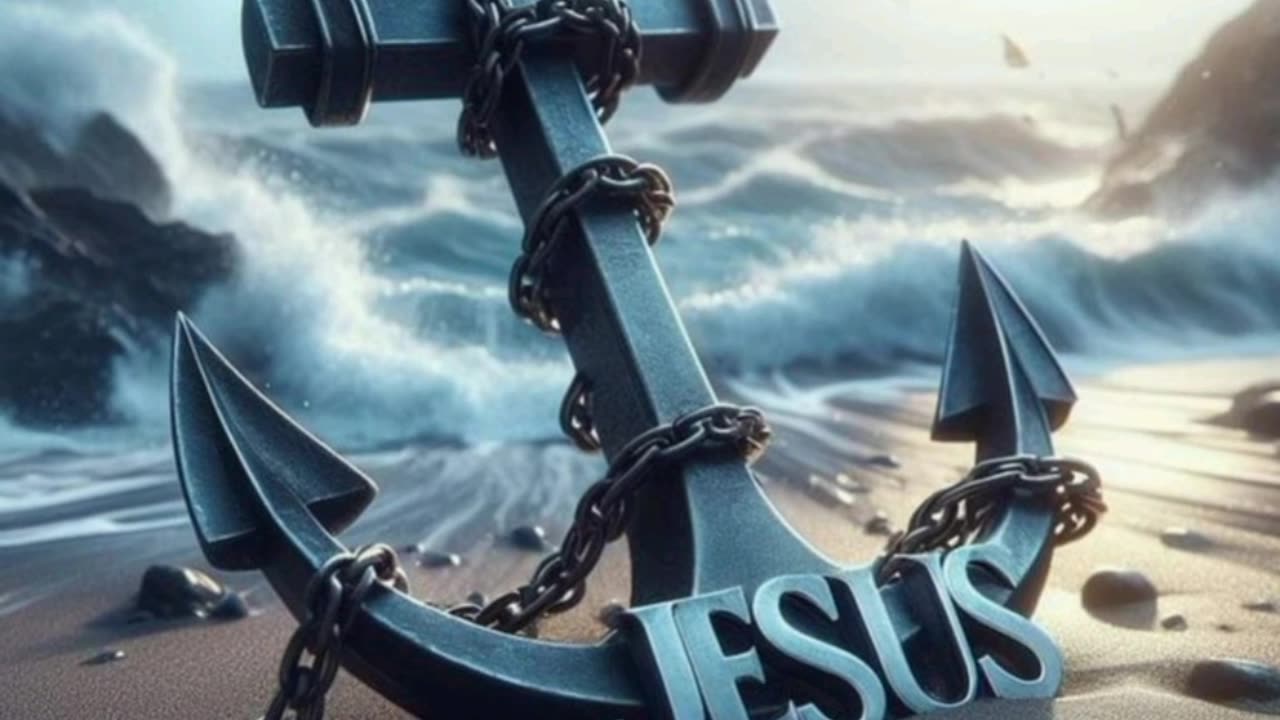 JESUS IS OUR IMMOVABLE ANCHOR DURING LIFE'S RAGING STORMS !!