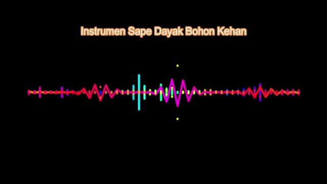 Sape Dayak Borneo Instruments (Bohon Kehan)