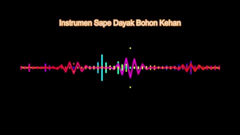 Sape Dayak Borneo Instruments (Bohon Kehan)