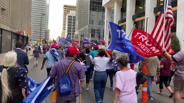 Stop the Steal March in Dallas Texas 11/14/20