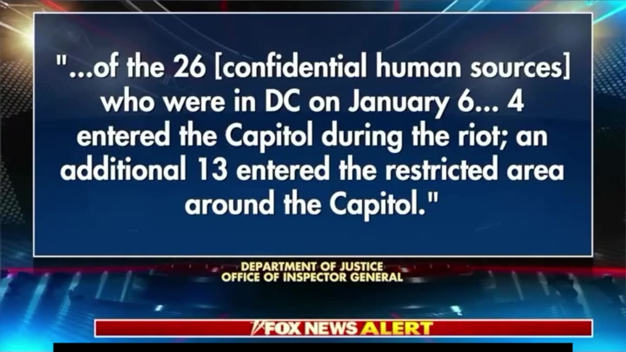 The Justice Department just released a bombshell report on what happened during J6.