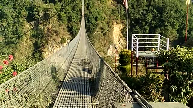 World longest suspension bridge ( Nepal, Baglung)