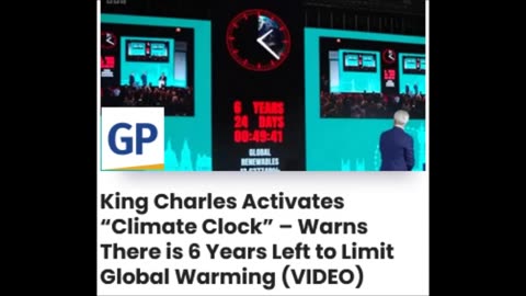 The Cabal are gonna push their climate hoax