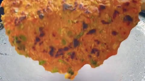 Healthy breakfast oats chilla recipe