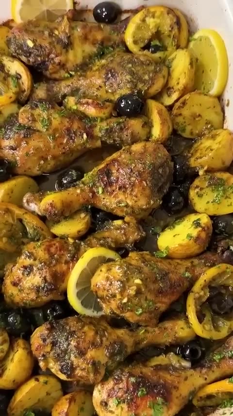 The easiest one pan dinner with chicken AND potatoes__ _recipe _food _shorts
