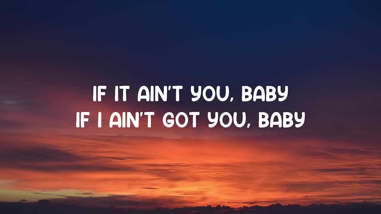 If I Ain't Got You - Alicia Keys (Lyrics)
