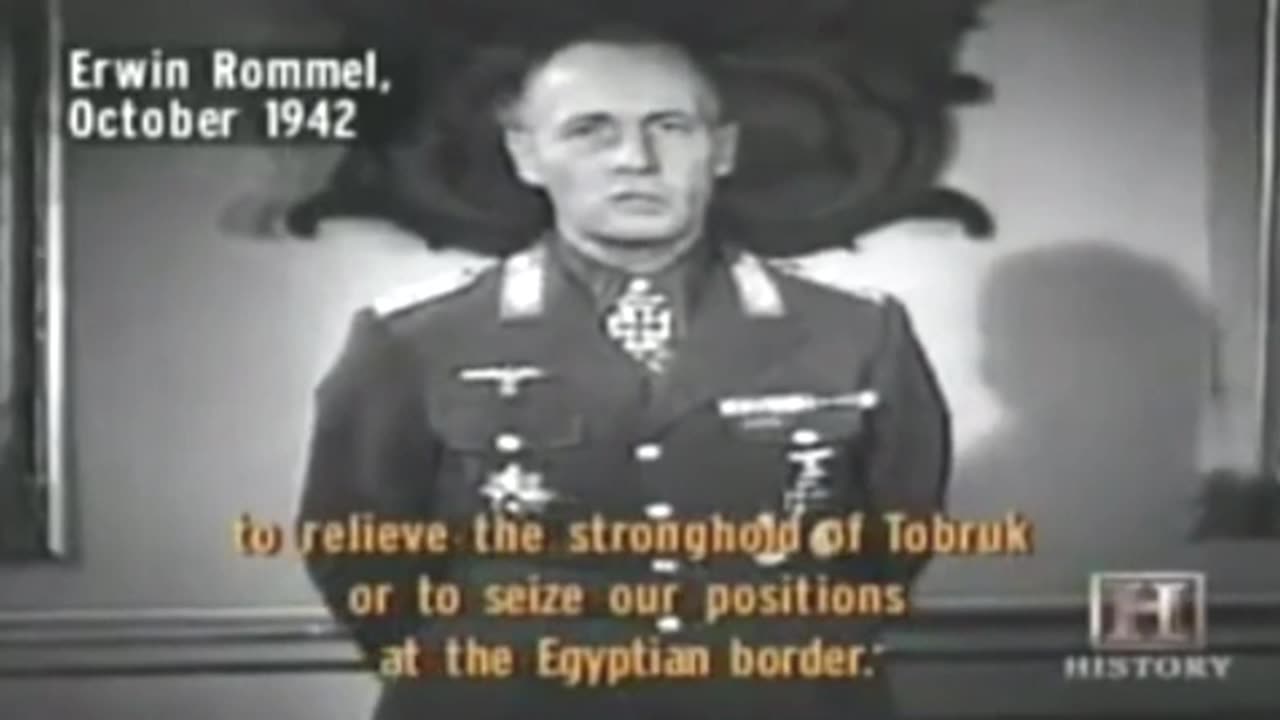 Erwin Rommel speaks about the Afrika Corps 1942