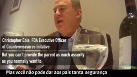 Christopher Cole - Chefe Executivo do FDA americano