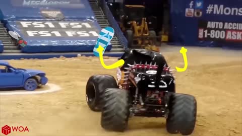 Funny monster trucks