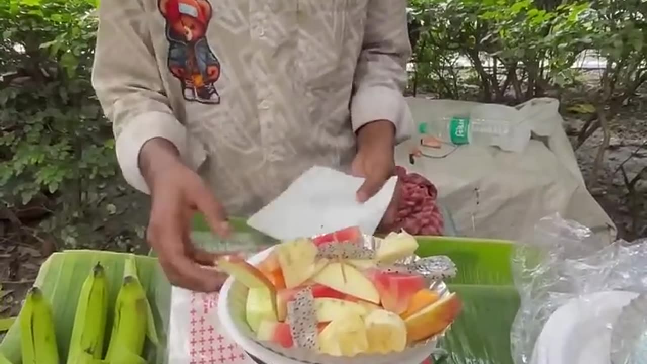 Superfast Fruit Cutting Skills in India #shorts