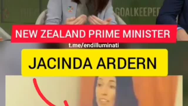 New Zealand Prime Minister Jacinda Ardern smoking a crack pipe