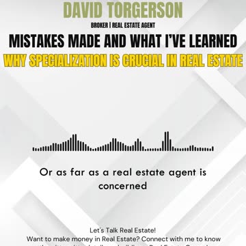 Why Specialization Matters in Real Estate