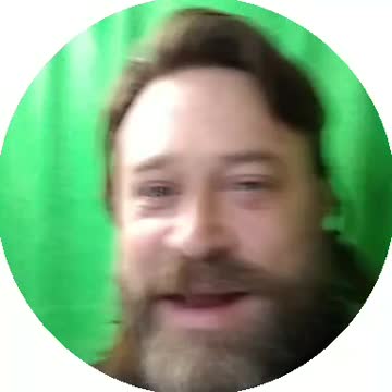 Jackie in a Green Burka