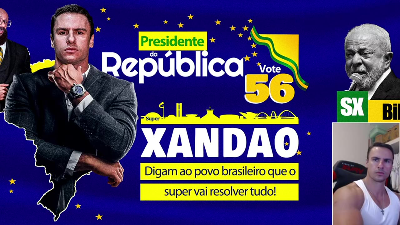 SUPER XANDÃO - 97lt2EDdSN0 - SUPER XANDÃO É DE VERDADE OU É CGI BÍCEPS 47CM 190 QI