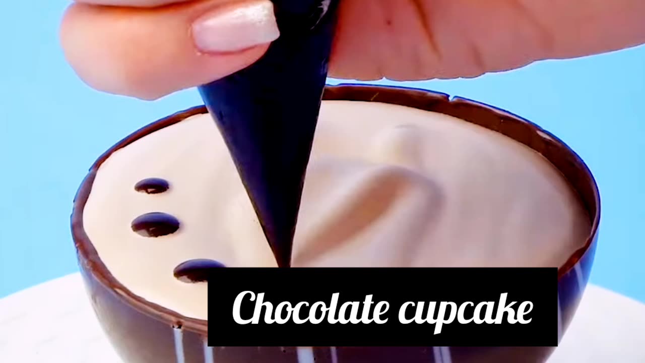 Try new chocolate cupcake #recipe