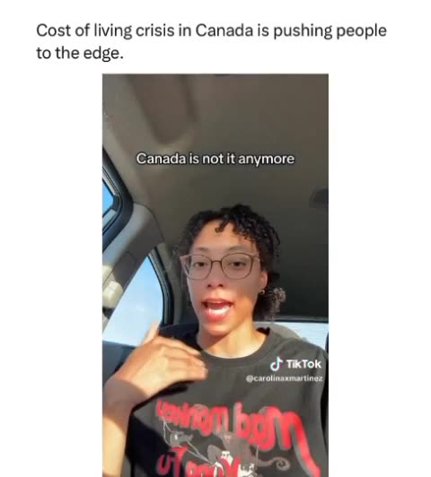 Alarming cost of living in Canada, the failing healthcare system, and rising homelessness.