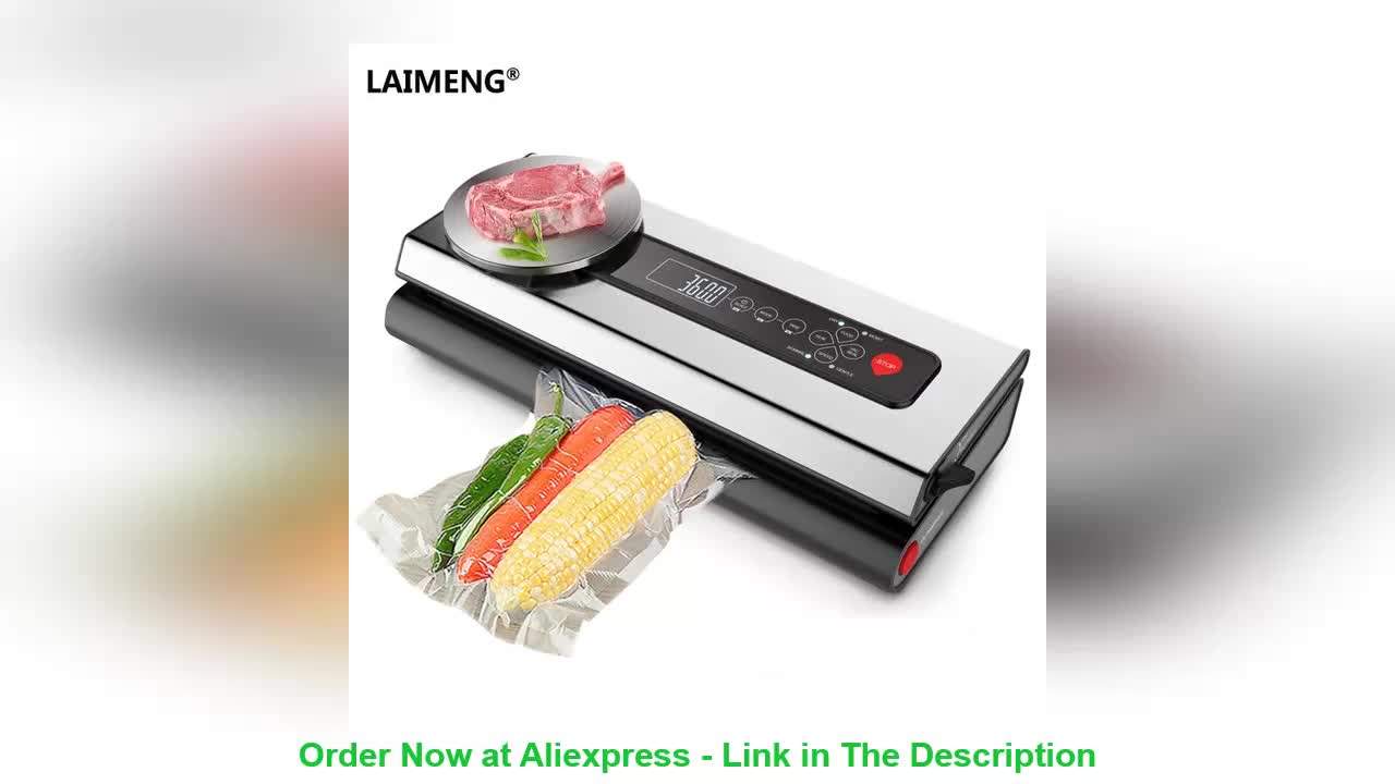 ☄️ LAIMENG Vacuum Sealer Machine With Food Vacuum Bags Packaging For Vacuum Packer Packing Sous Vide