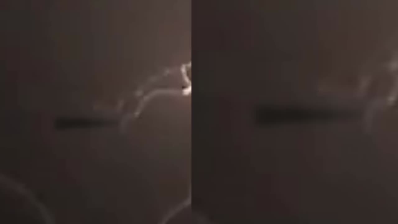 Something Strange Was Seen In The Sky During Hurricane Milton