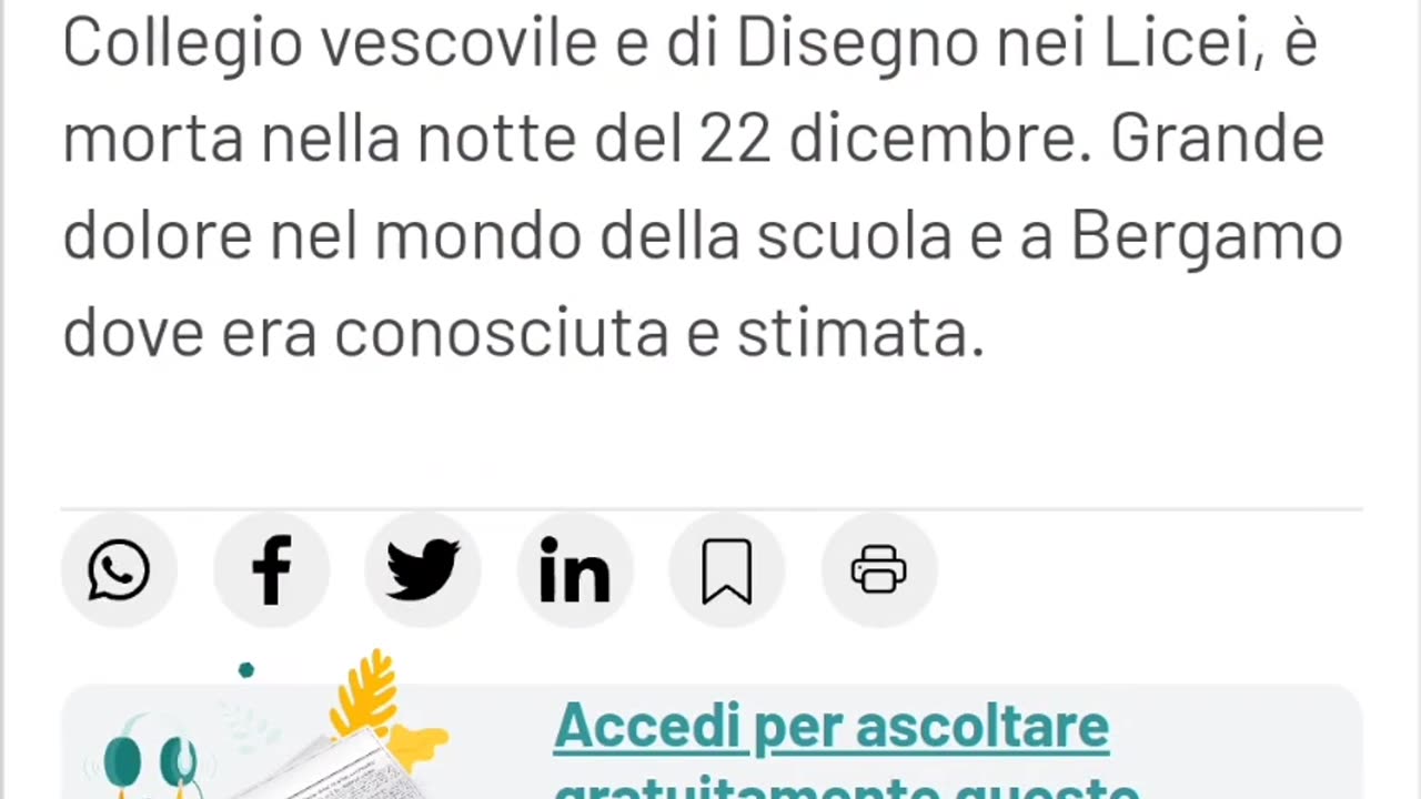 Malori improvvisi dal 23 al 25 dic 2023