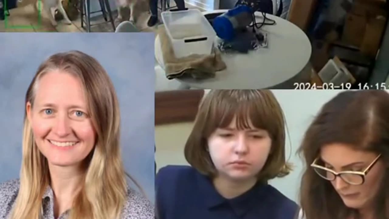 Moment teen kills mother is shown in court