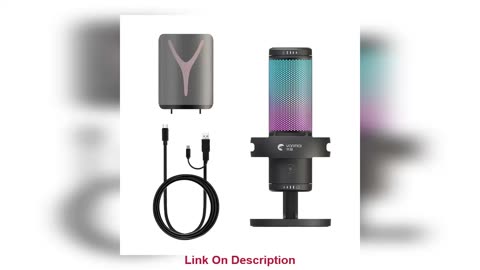 Best FREE SHIPPING Yanmai GM7 USB Microphone RGB