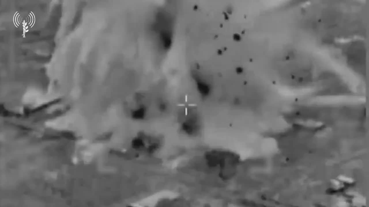 Two Hamas rocket launch positions in southern Gaza's Rafah, used to attack