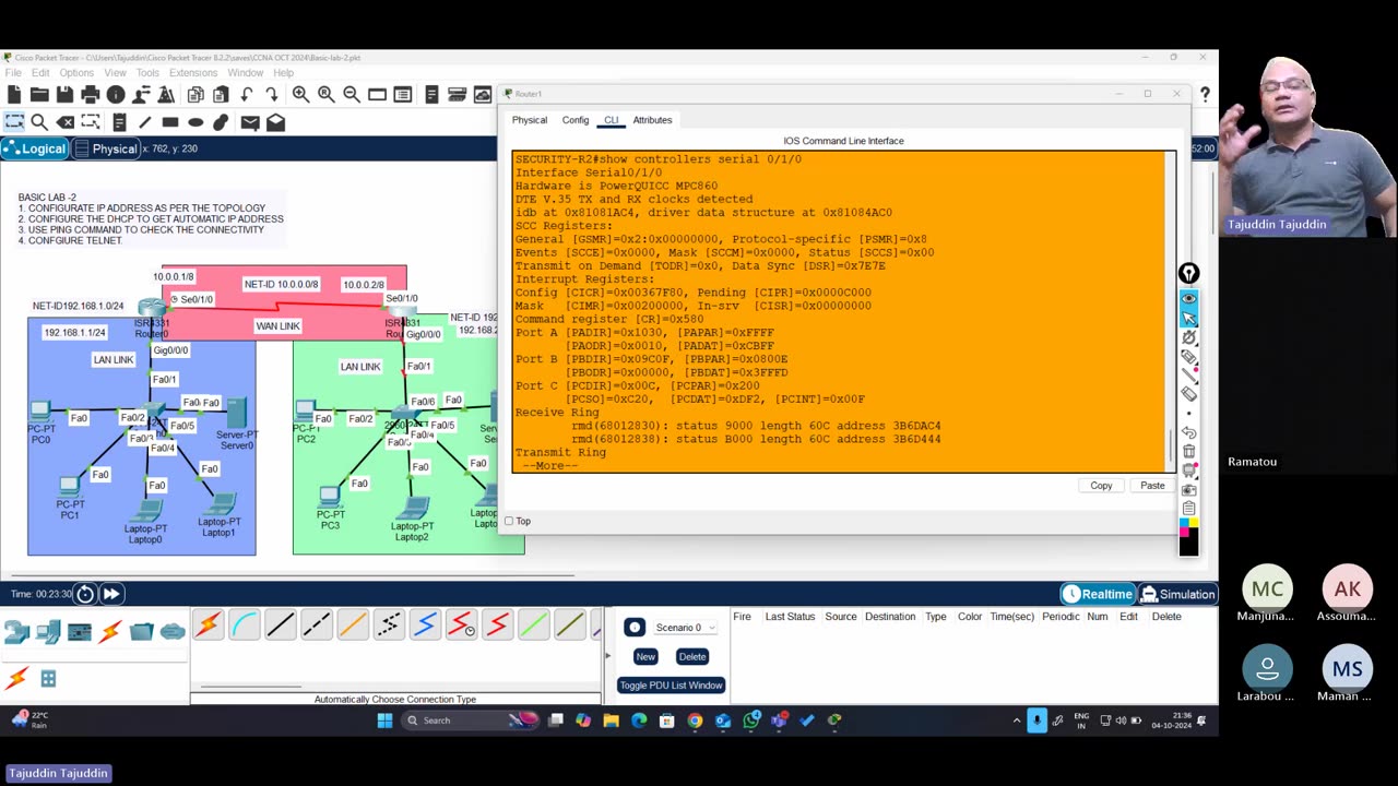 BASIC NETWORKING CONFIGURATION