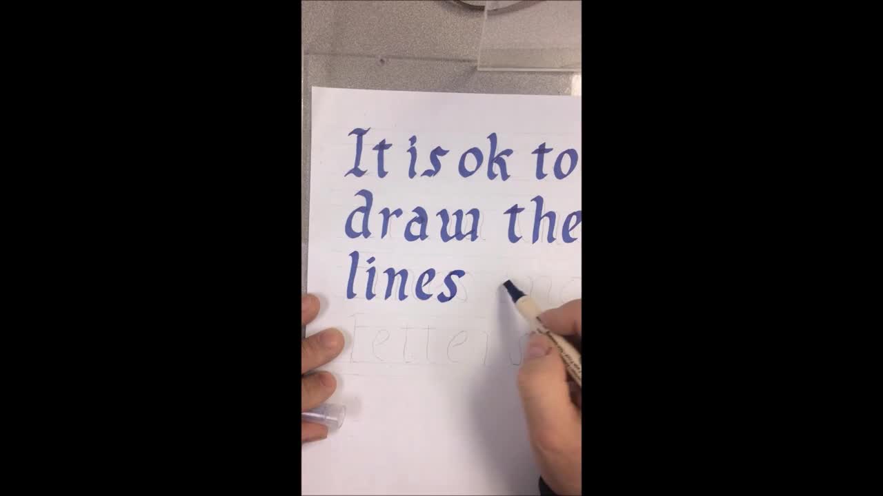 Calligraphy with Brett Episode 6