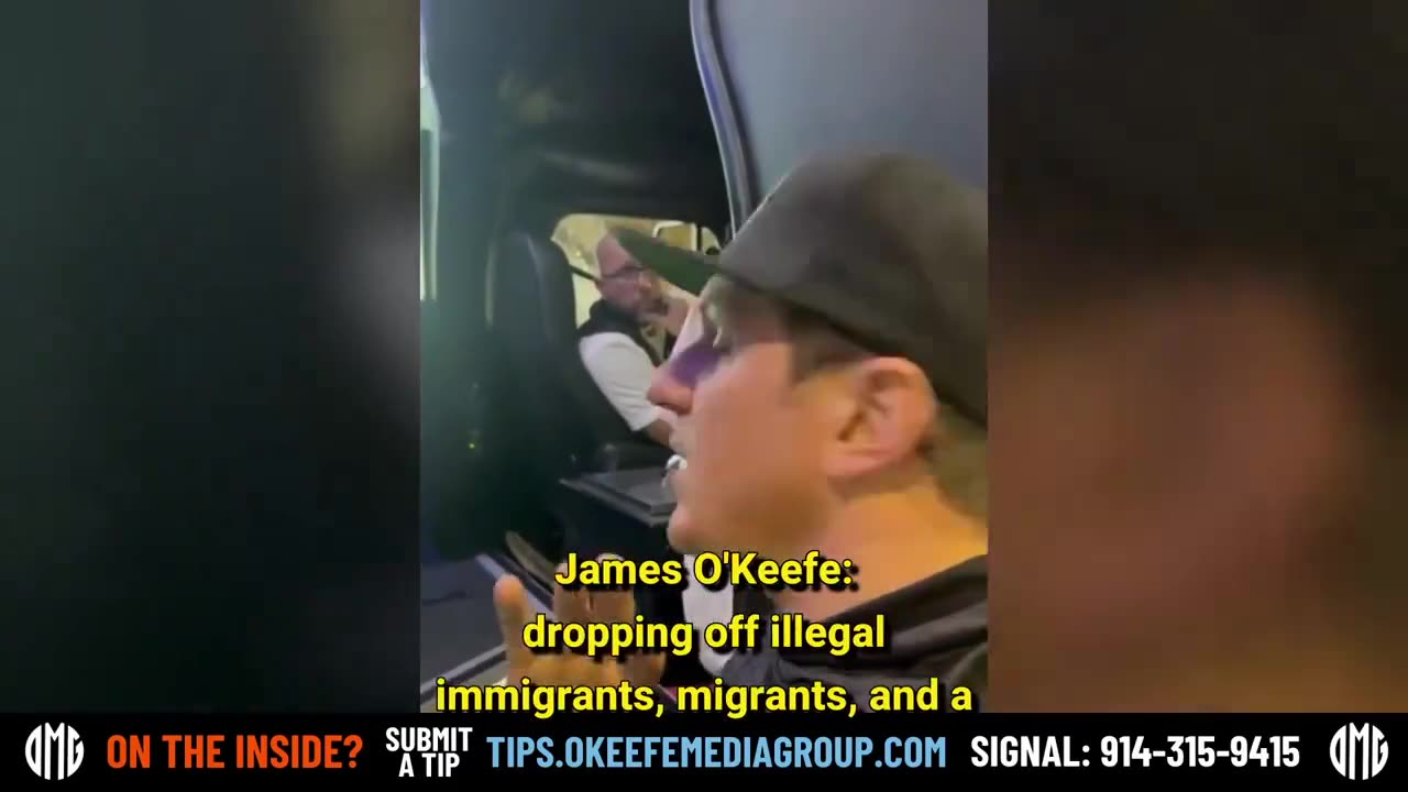 BREAKING: James O'Keefe interviews Jet Limo bus driver dropping off ...