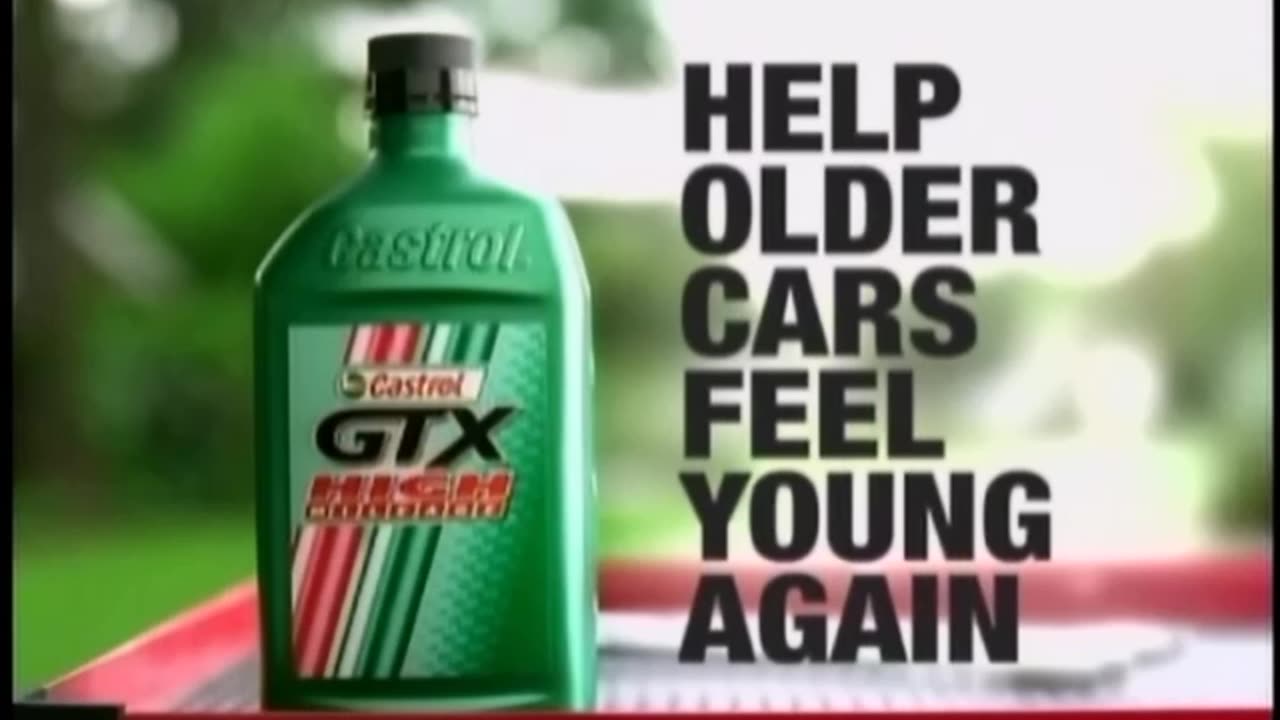 Castrol GTX High Mileage Oil Commercial