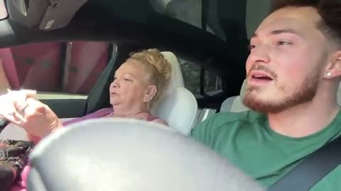 Grand mom had to go to the hospital