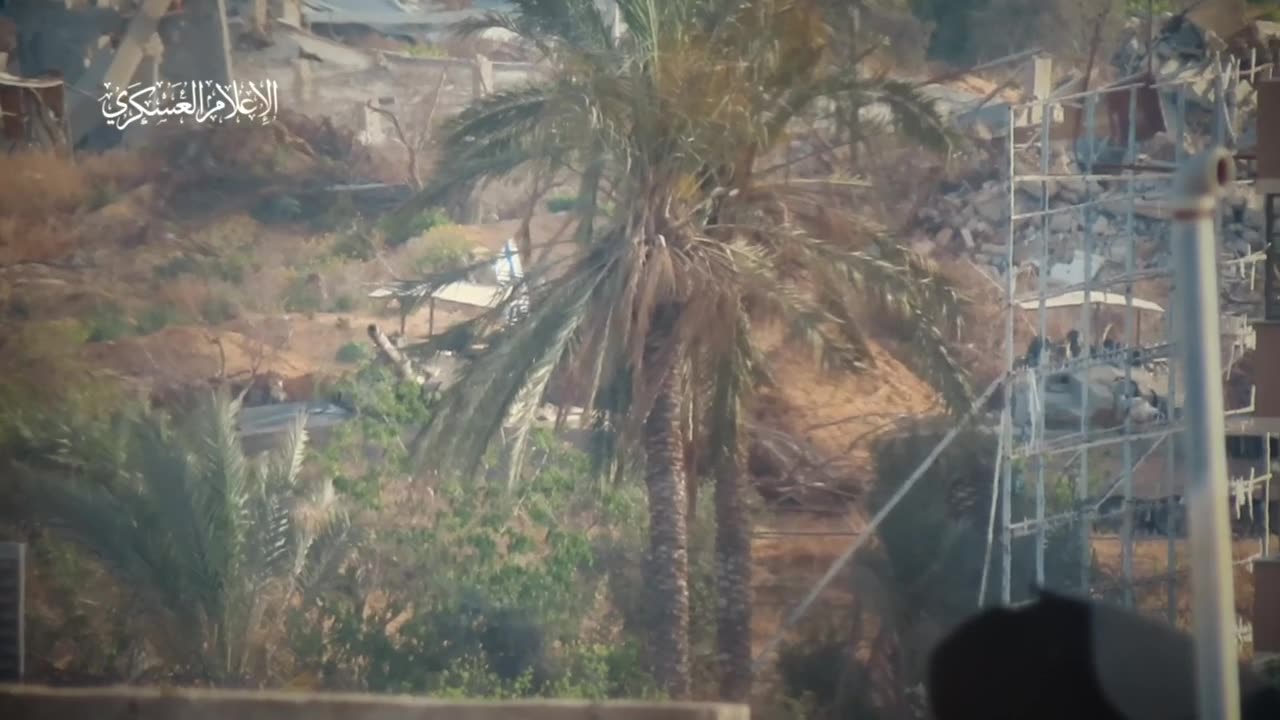 A Zionist soldier sniper in the “Netzarim” axis