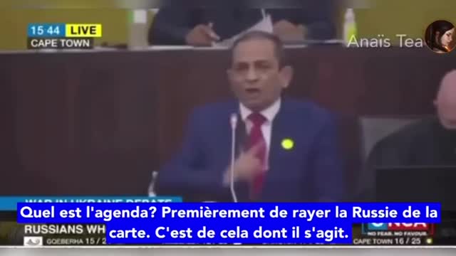 UN DÉPUTÉ SUD AFRICAIN