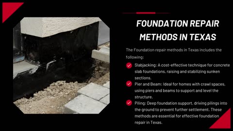 Solid Foundations Addressing Foundation Repair Challenges in Texas