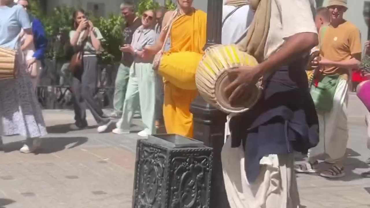 Harinam Sankirtan in Moscow, Russia June 2024