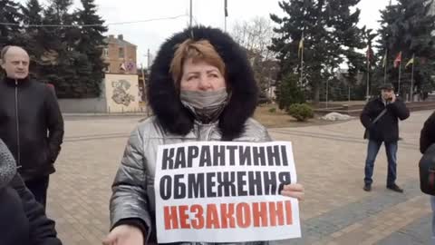 Вінниця Проти Незаконного Карантину 20.03.21 Stop Fake Pandemic