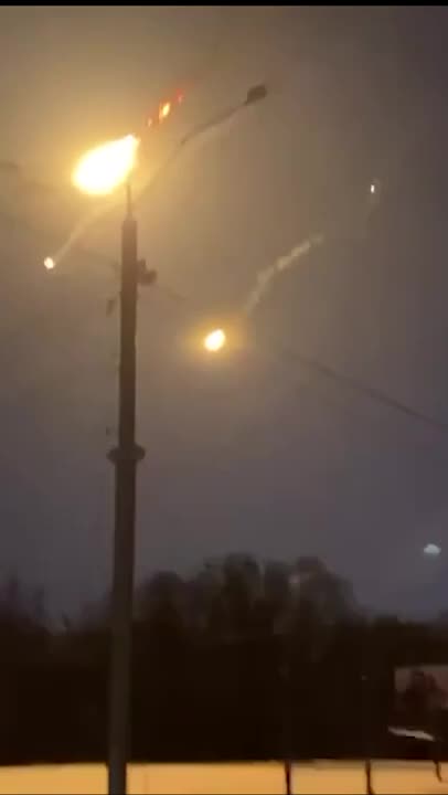 Russian Helicopter Exploding as Fireworks 🎆