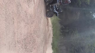 Riding a Quad Bike